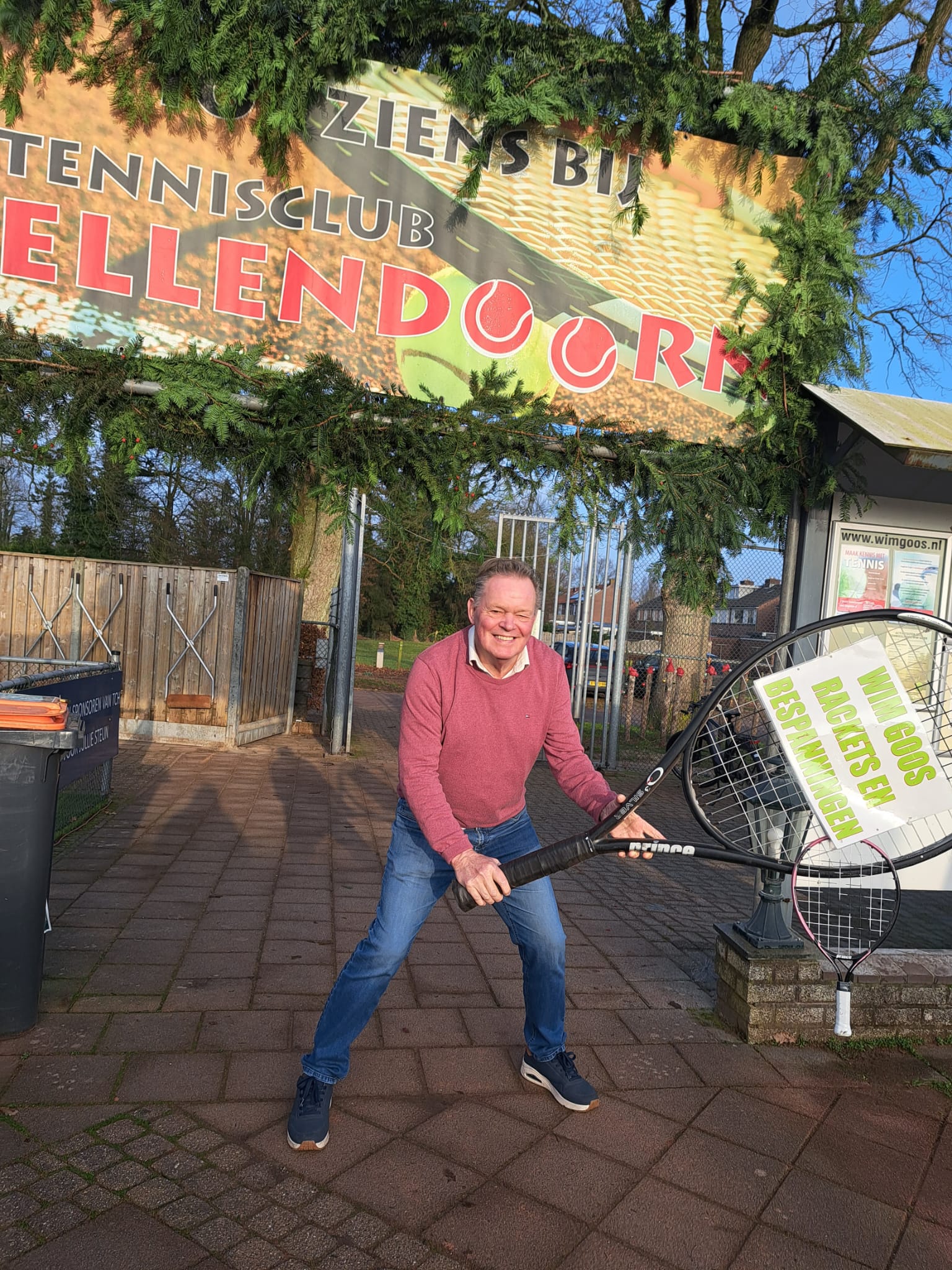 Wim Goos - tennisleraar